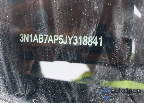 2018 Nissan Sentra Sv z USA, uszkodzony, nr VIN 3N1AB7AP5JY318841